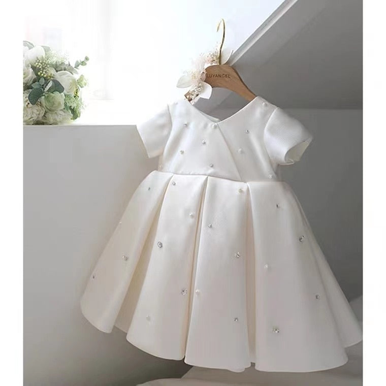 ビッグリボンビジューワンピース