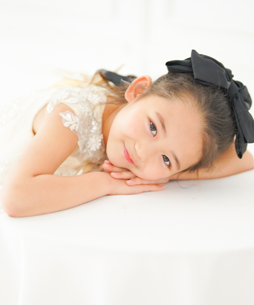 ホワイトリボンドレス