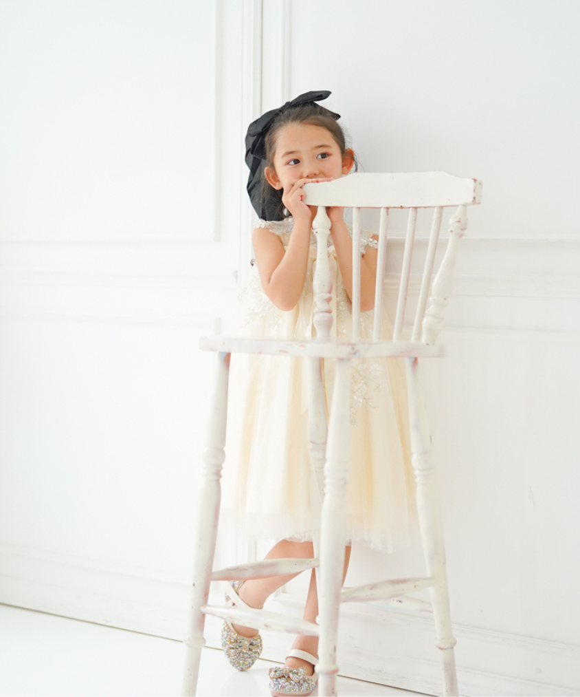 ホワイトリボンドレス