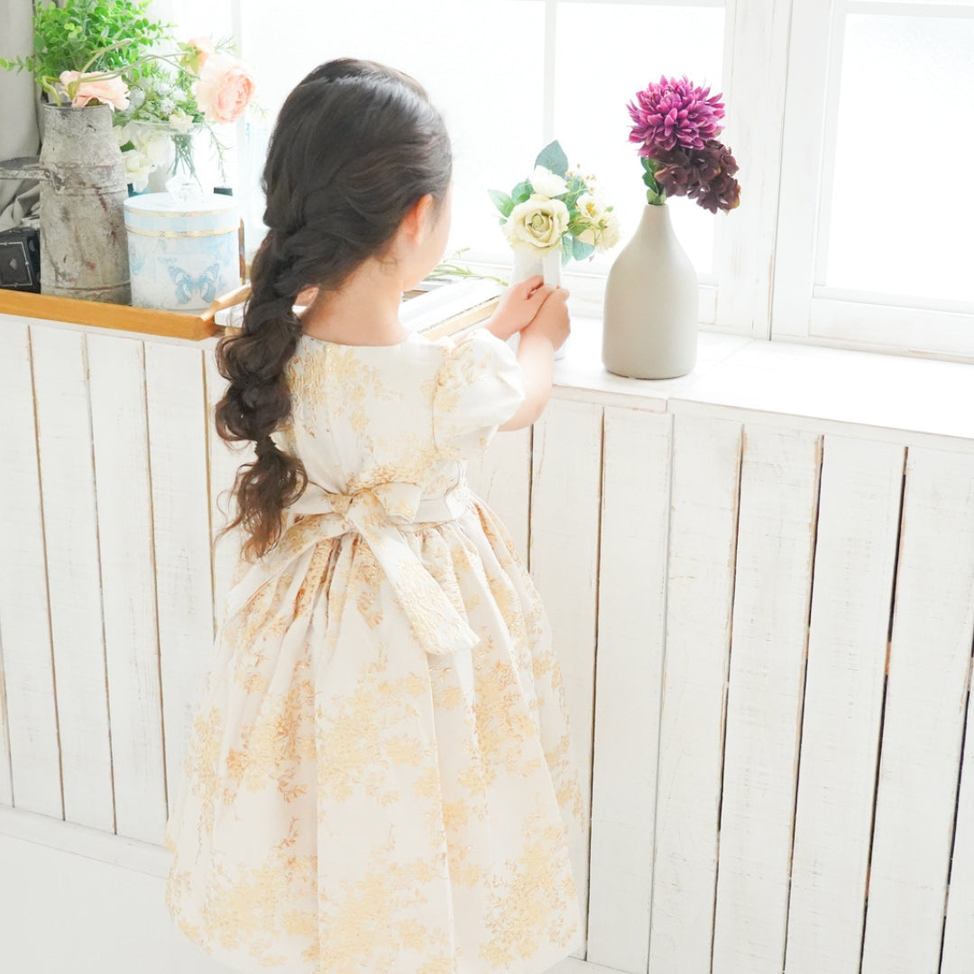 ヴィンテージ刺繍ドレス