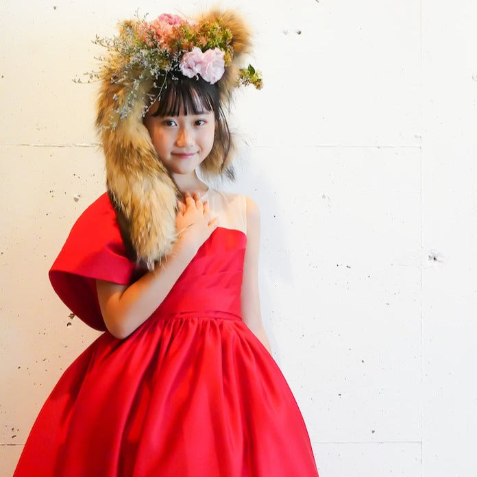 クラシックワンショルダードレス