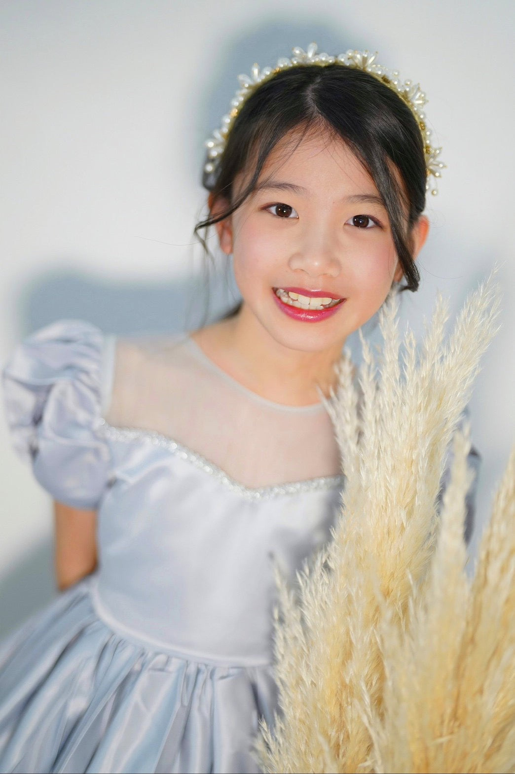 グリッターラインドレス