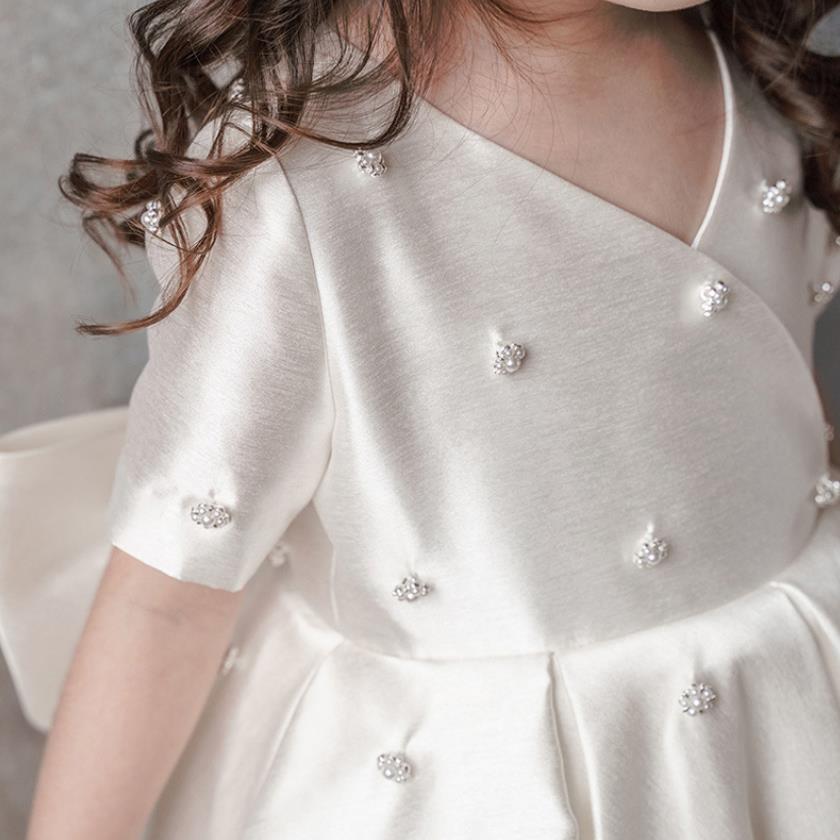 ビッグリボンビジューワンピース