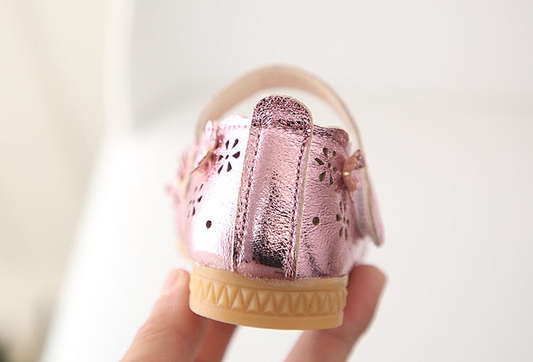 フラワーモチーフシューズ